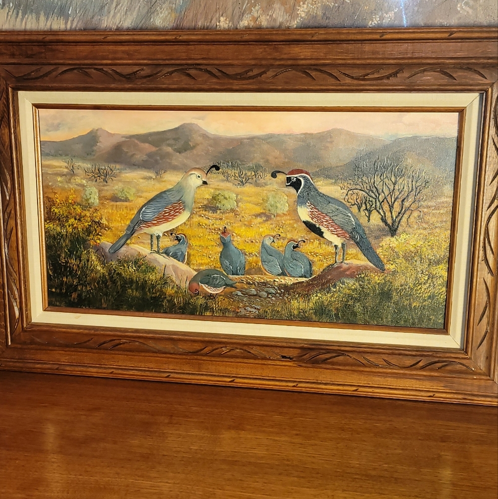 Original Oil On Board By Kathryn Brooks.